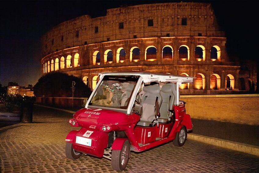 Rome by Night: Golf Cart Tour 3