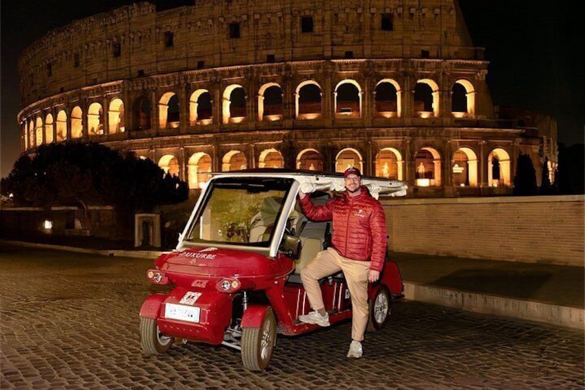 Rome by Night: Golf Cart Tour 1