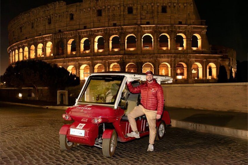 Rome by Night: Golf Cart Tour 1