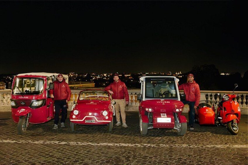 Rome by Night: Golf Cart Tour 2