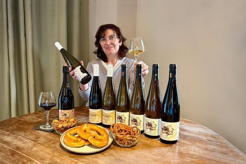 Cellar tour & tasting of organic wines with a feminine touch 1