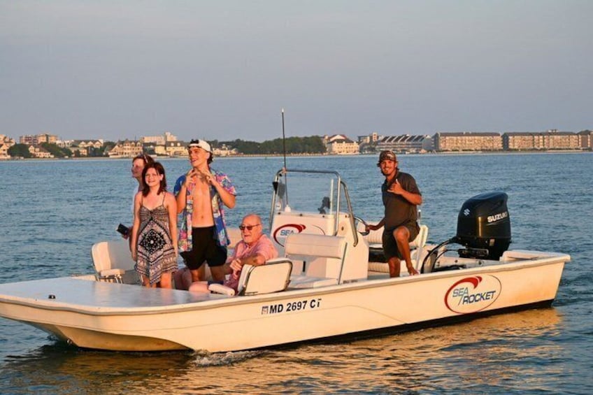75 Minute Private Party Back Bay Sunset Cruise in Ocean City, MD 4