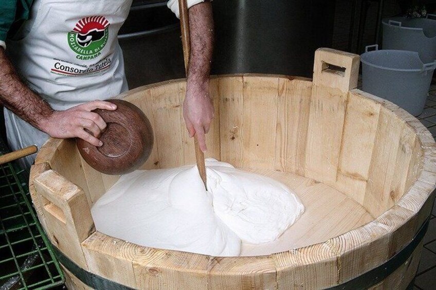 See a demonstration during a Mozzarella Live Show, where they show you how mozzarella is made, so taste it freshly made! 5