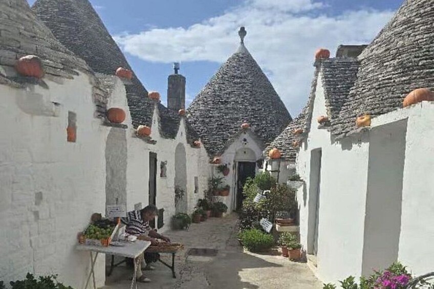 Tour : Alberobello, Ostuni, Locorotondo : Local Guide & Lunch 2