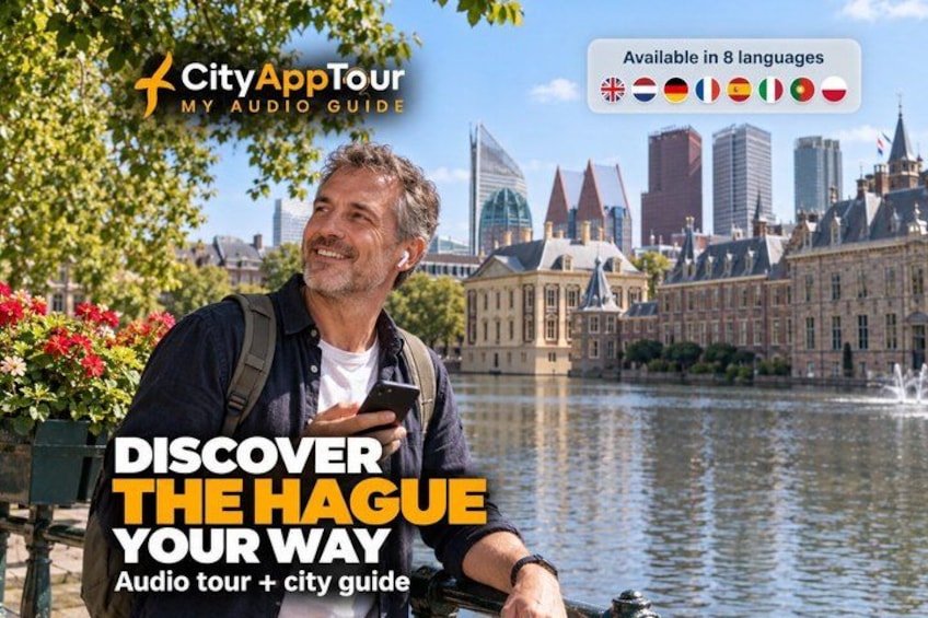 The Hague: City Walk Audio Guide in 7 Languages on your Phone 1