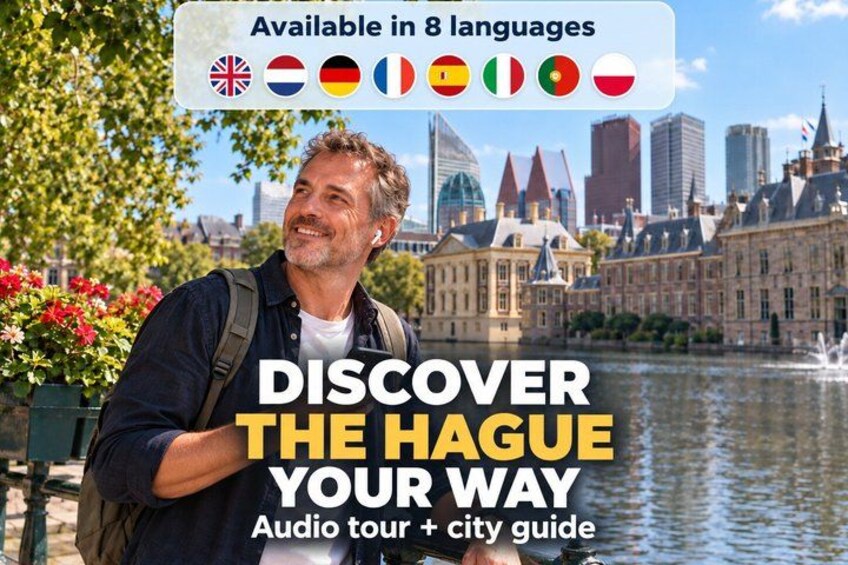The Hague: City Walk Audio Guide in 7 Languages on your Phone 1