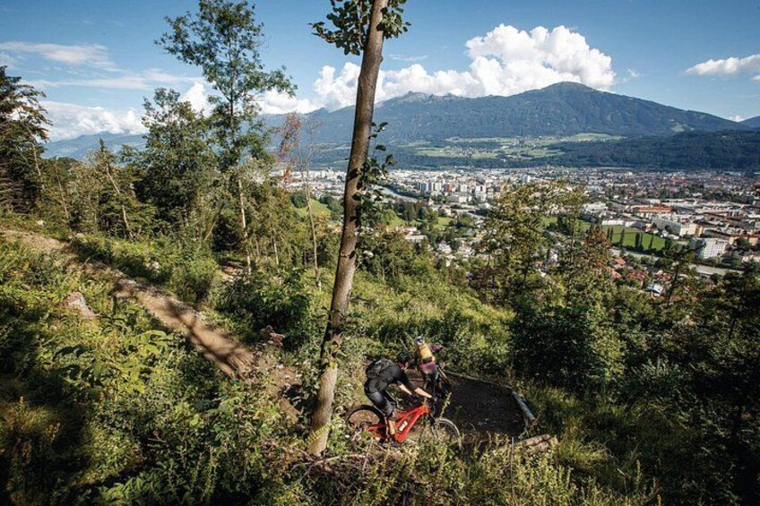 Guided E-Bike Tour Innsbruck - Arzler Alm Single Trail 1