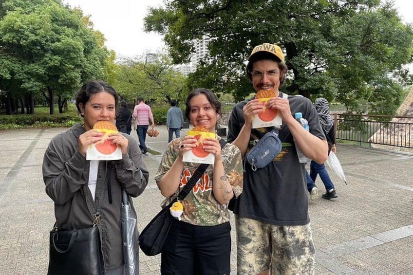 PRIVATE 6hr, Food tour from Osaka Castle, Kuromon, Dotonbori. 4