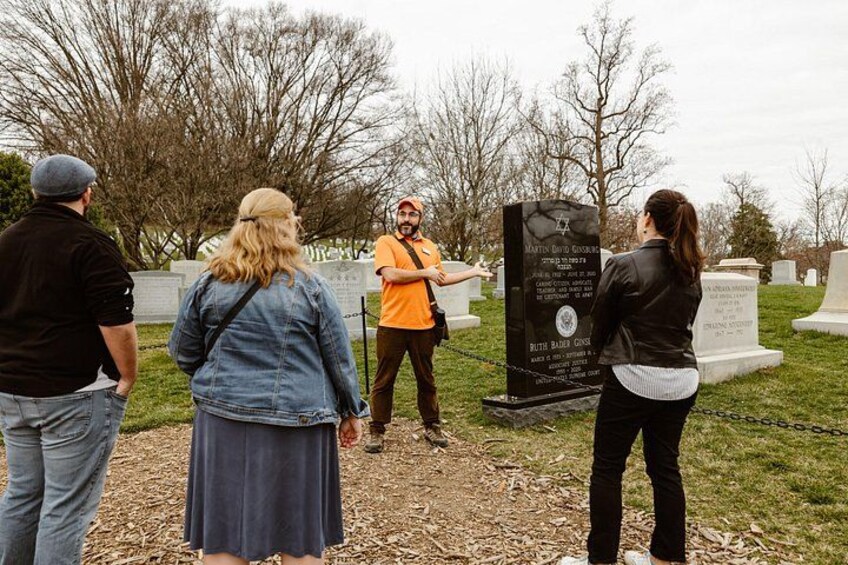 Visit Justice Hill, where many Supreme Court Justices are buried, including Ruth Bader Ginsburg, Oliver Wendell Holmes and Thurgood Marshall. 3