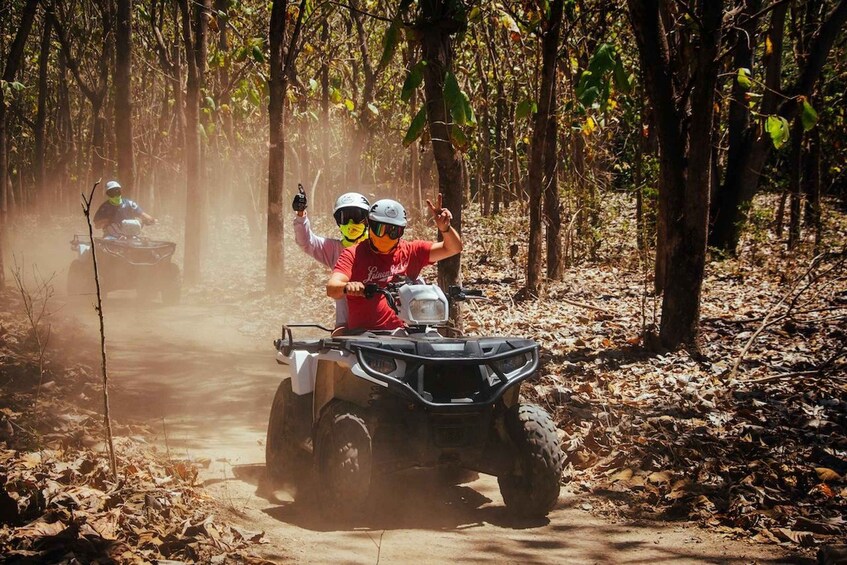 Picture 8 for Activity Jungle ATV Tour "La Tigra" - Ride Tandem 5