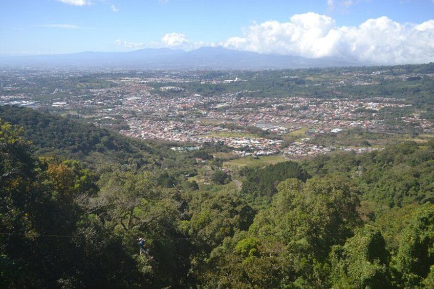 Zipline tour on the central valley of Costa Rica 5