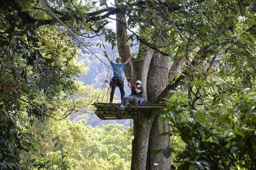 Zipline tour on the central valley of Costa Rica 2
