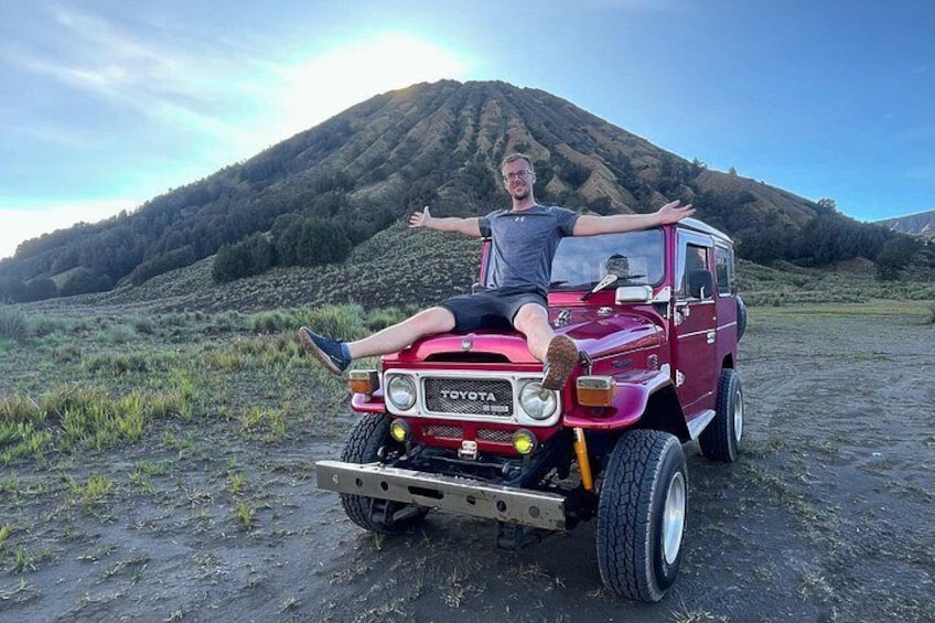 Enjoy our comfortable 4WD jeep for Bromo exploration. 5