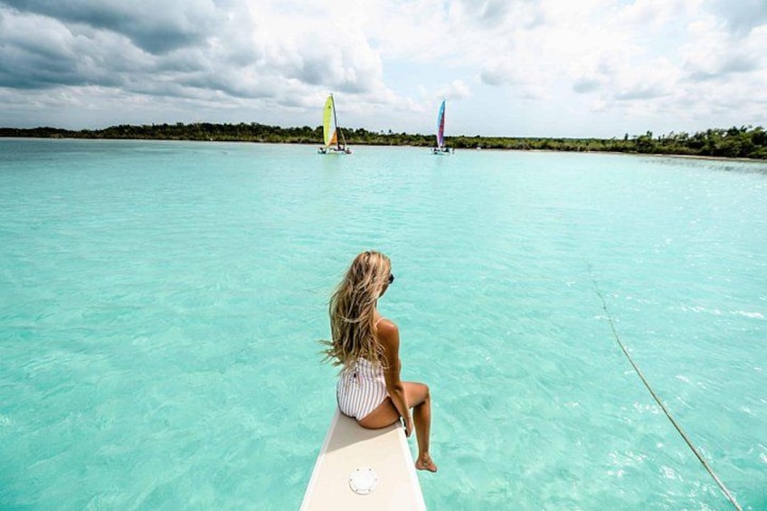 Bacalar Lagoon Private Catamaran Lunch and Drinks from Costa Maya 5