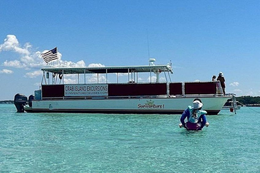 SunVenture I Catamaran at Crab Island 2