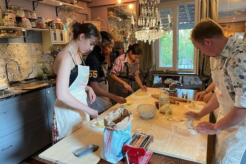Pasta making in Unesco Monferrato country house 3