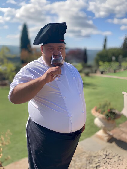 Tuscan Cooking Experience with Wine Tasting in Panzano in C. 1