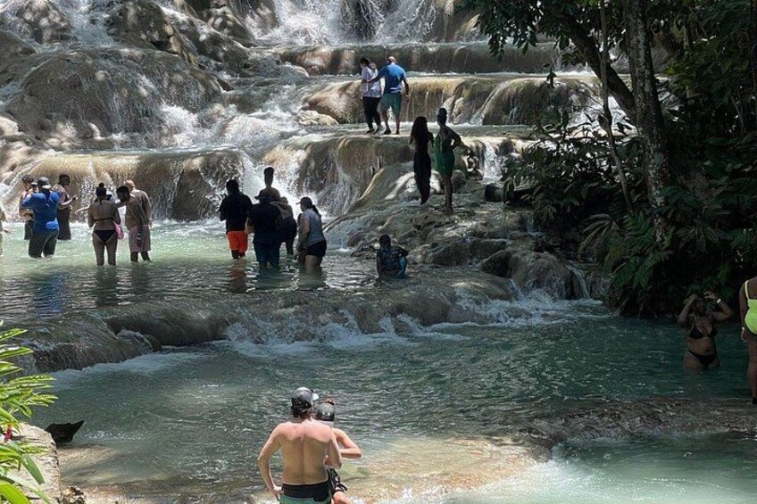 Ocean Horseback Riding and Dunn's River Falls From Ocho Rios 4