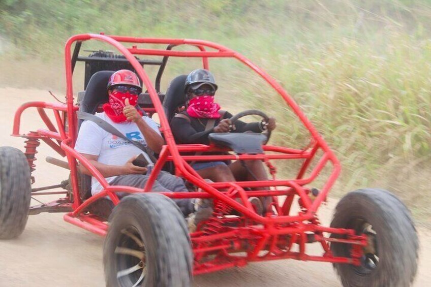 Cumayasa Private Buggies Tour from Santo Domingo