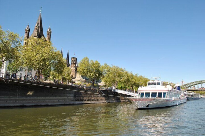 Rhine River Evening Panorama Cruise in Cologne 2