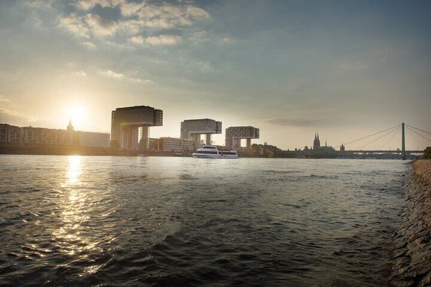 Rhine River Evening Panorama Cruise in Cologne 3