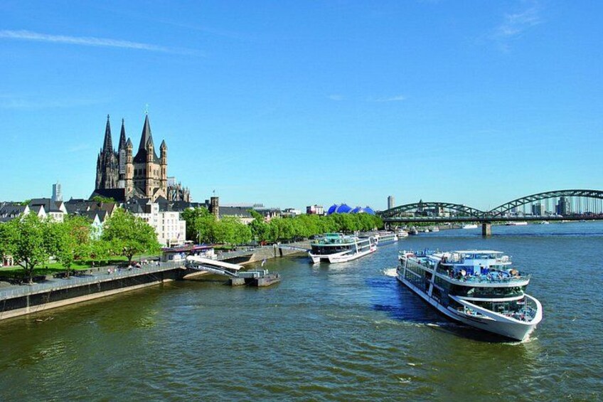 Cologne Rhine River 1-Hour Sightseeing Cruise 1