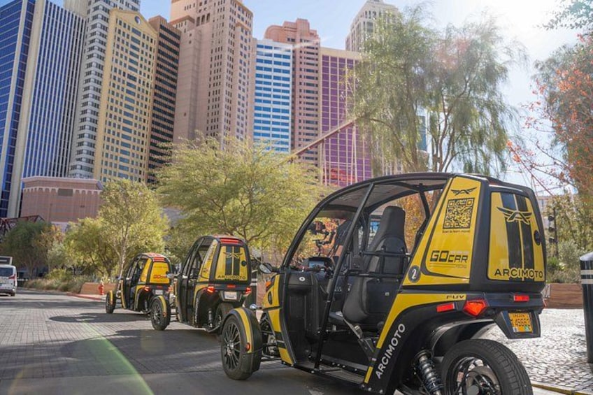 Start in the City and head to Red Rock Canyon 2