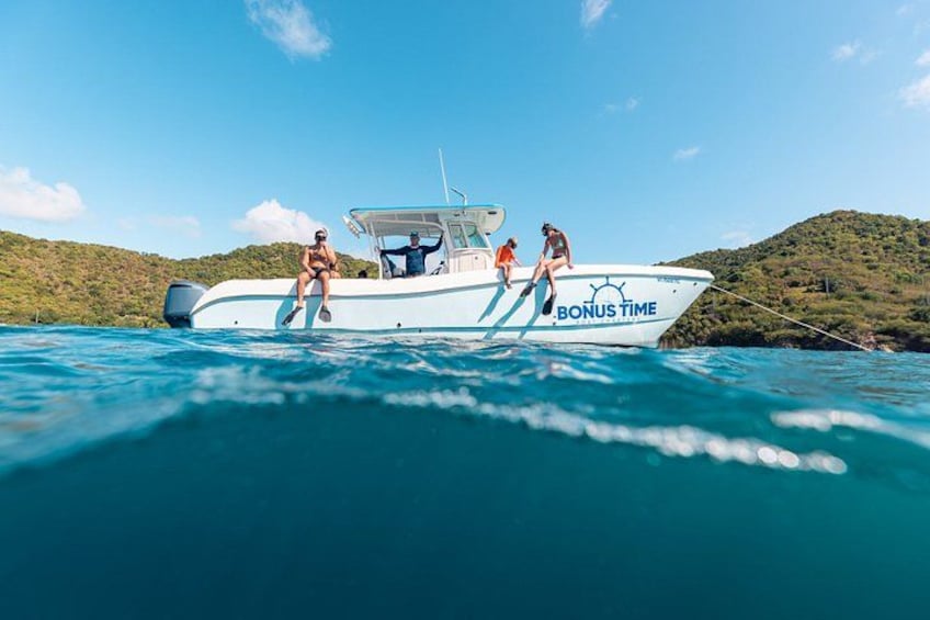 Half or Full-Day Private Boat Charter from St. John or St. Thomas 2