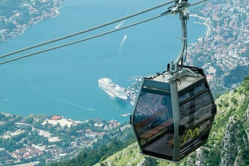 Private Tour Cable car -Kotor- Perast- our Lady of the Rocks 3