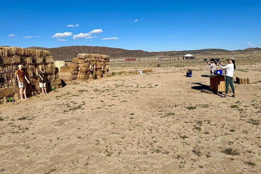 Paintball Target Shooting Experience in Joshua Tree 5