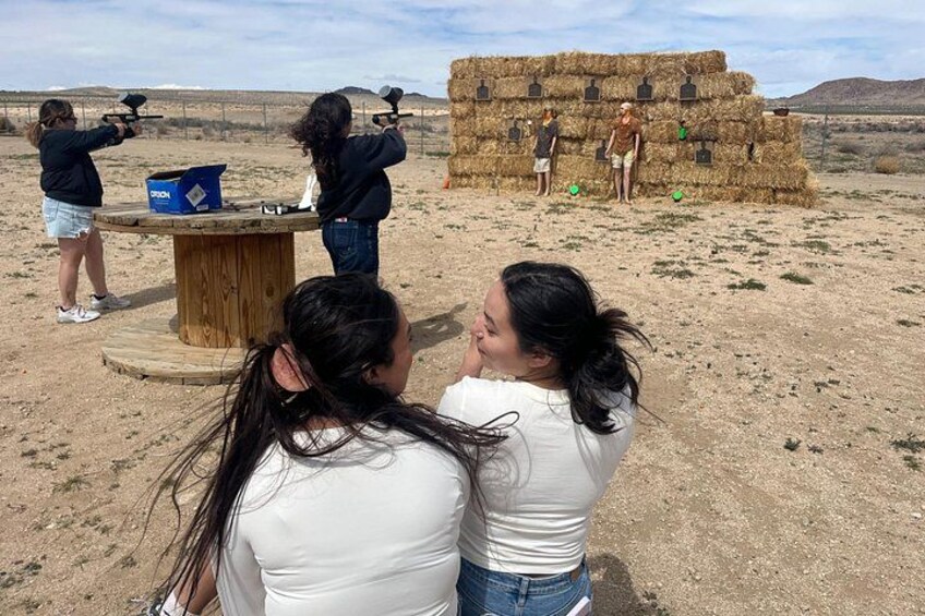 Paintball Target Shooting Experience in Joshua Tree 2