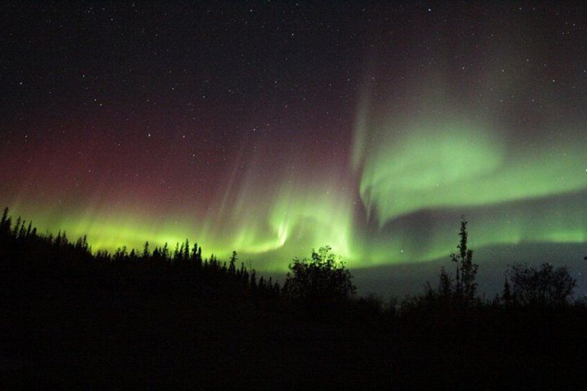 Autumn season northern lights. 2