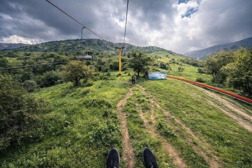 PRIVATE Day trip to Charvak, Chimgan & Amirsoy mountains 4
