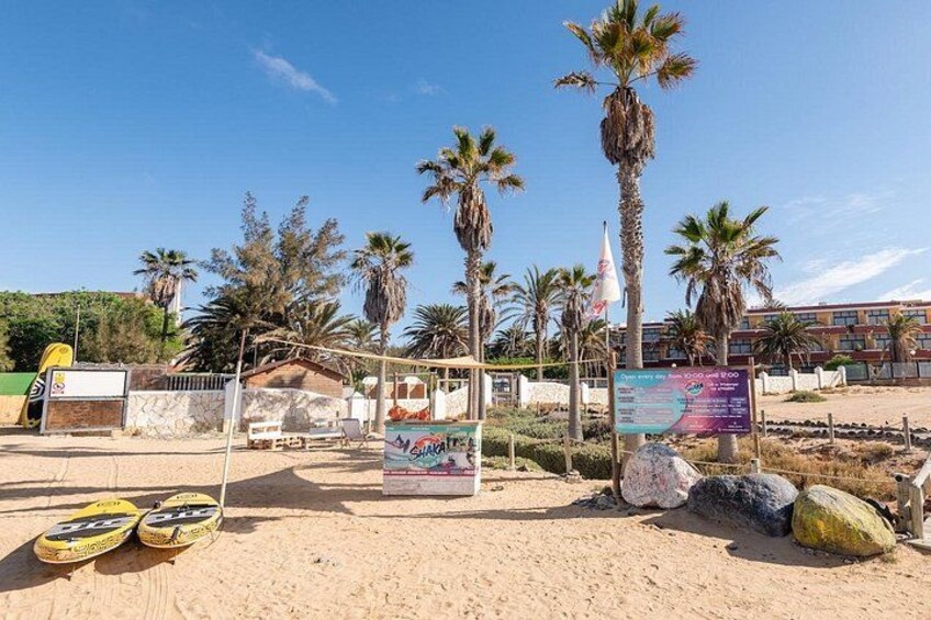Learn to windsurf in the beautiful bay of Costa Calma 3