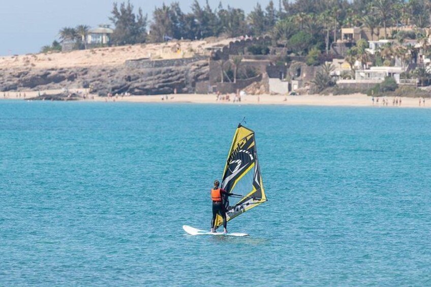 Learn to windsurf in the beautiful bay of Costa Calma 5