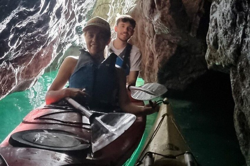 Wildlife, Sea Cave and Bushcraft Kayak Safari in English Riviera 2