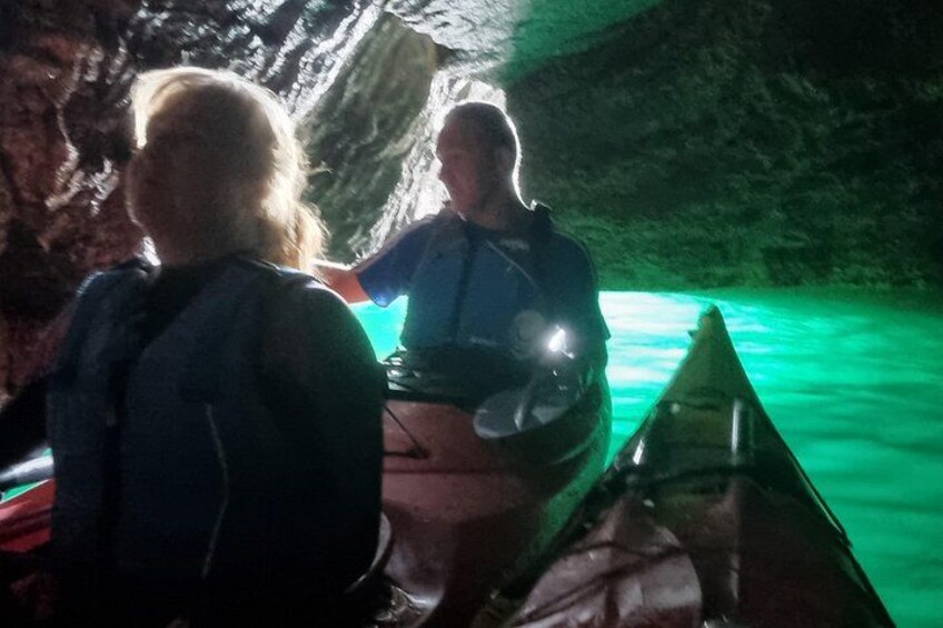 Wildlife, Sea Cave and Bushcraft Kayak Safari in English Riviera 2