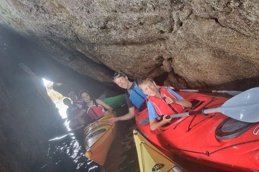 Wildlife, Sea Cave and Bushcraft Kayak Safari in English Riviera 3