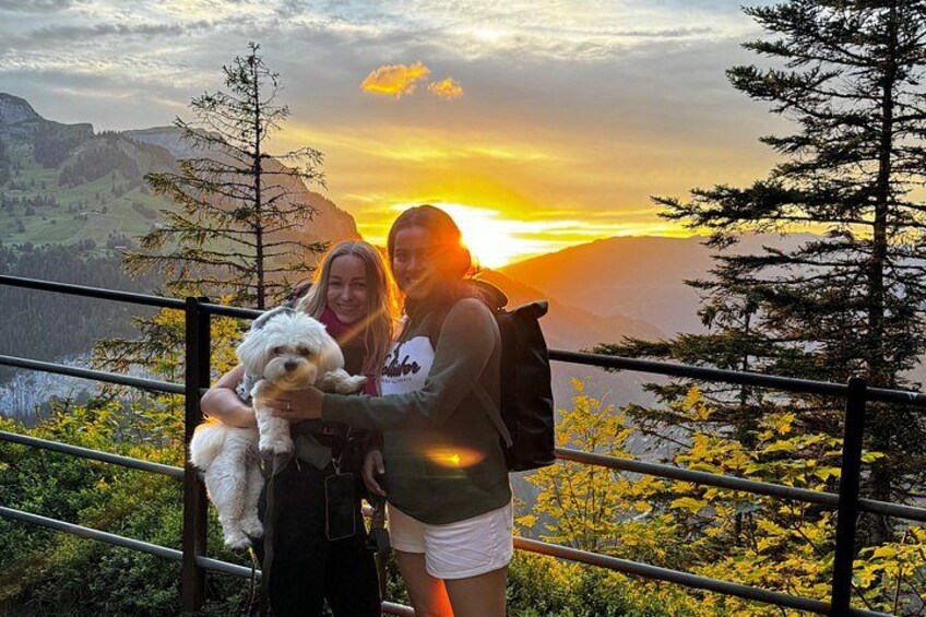 The best Sunset hike with Cheese Fondue 2