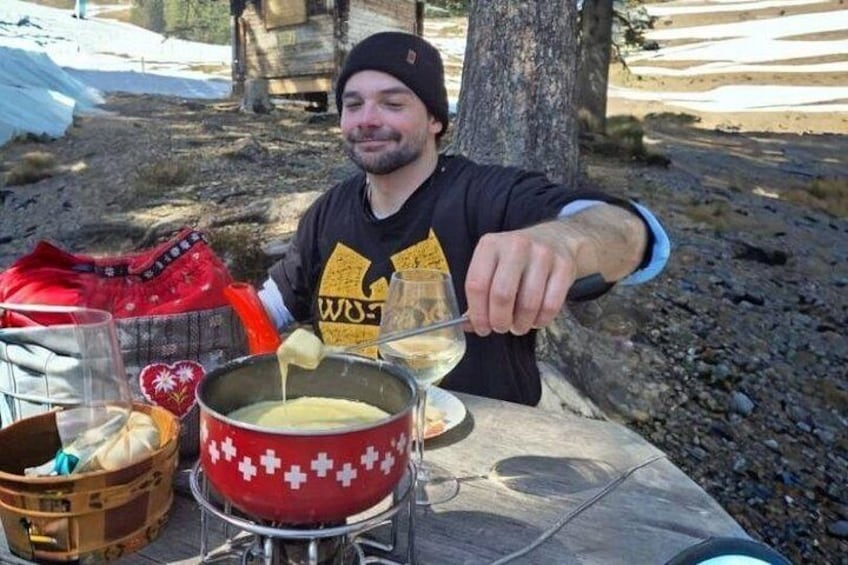 The best Sunset hike with Cheese Fondue 4