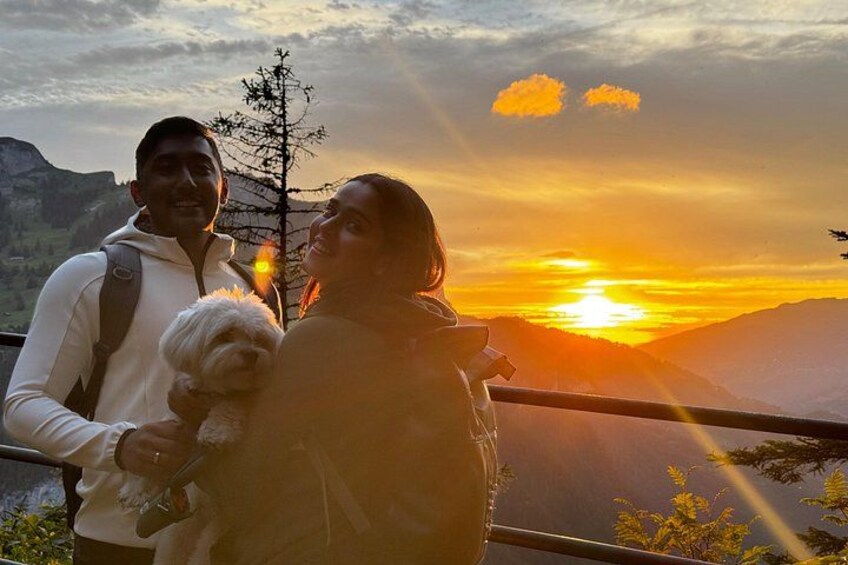 The best Sunset hike with Cheese Fondue 3