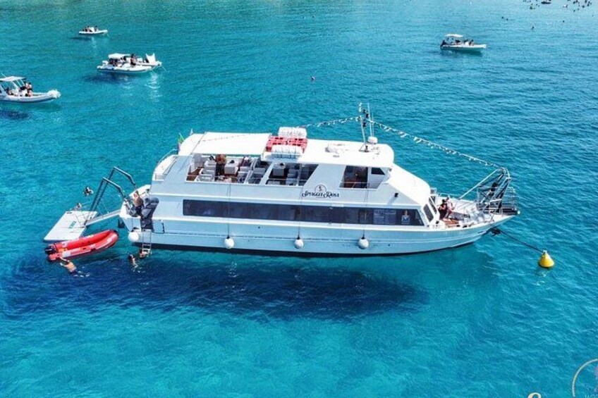Boat tour Tropea Capo Vaticano with aperitif snorkeling morning 4
