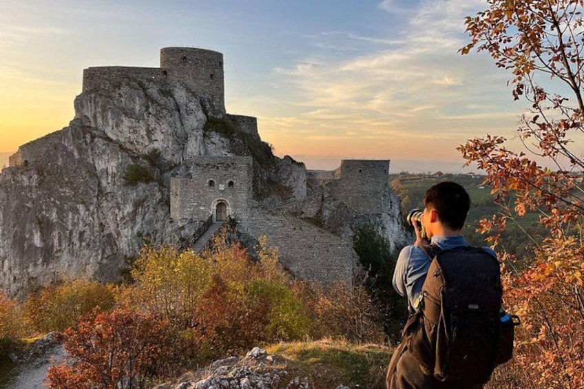 The Old Town of Srebrenik at the beginning of sunset 5