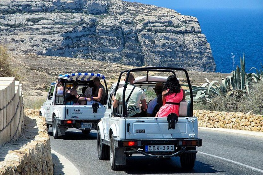 From Malta: Gozo Jeep Tour with Lunch and Hotel Transfers 2