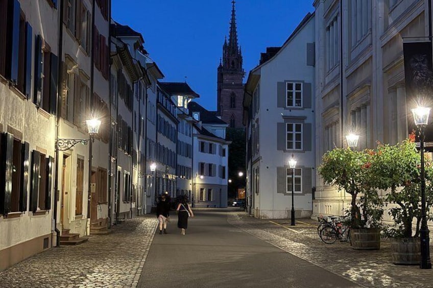 Basel's Historical Old Town Tour (Night) 3