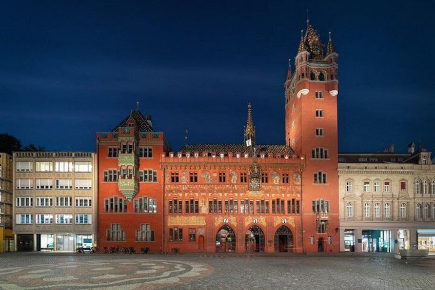 Basel's Historical Old Town Tour (Night) 5