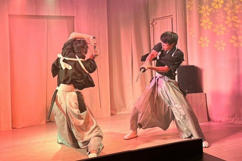 The authentic samurai sword fighting is also very powerful. 5