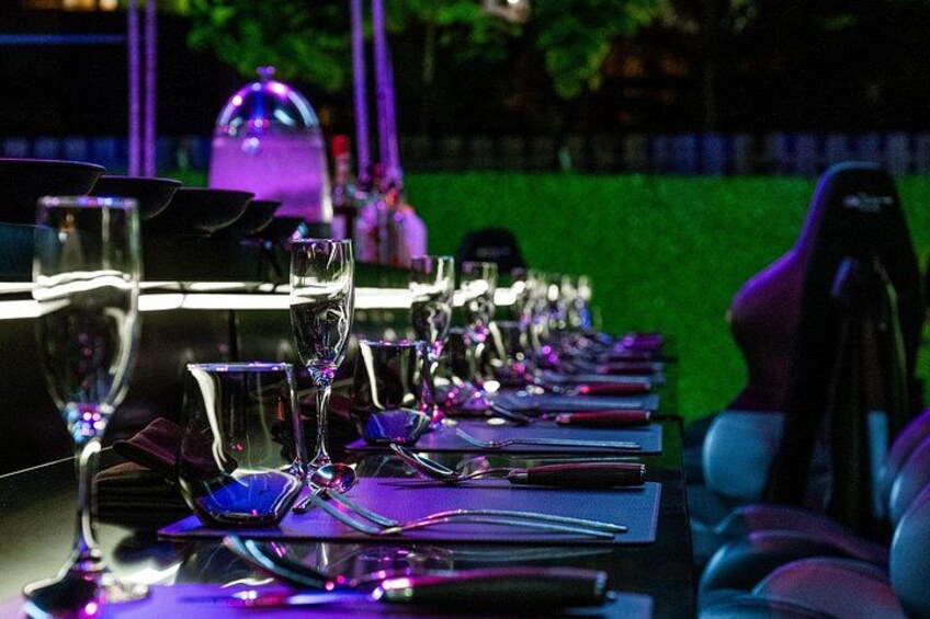 Fly Dining 4 Course Sunset or City Lights Dinner Over San Juan 2