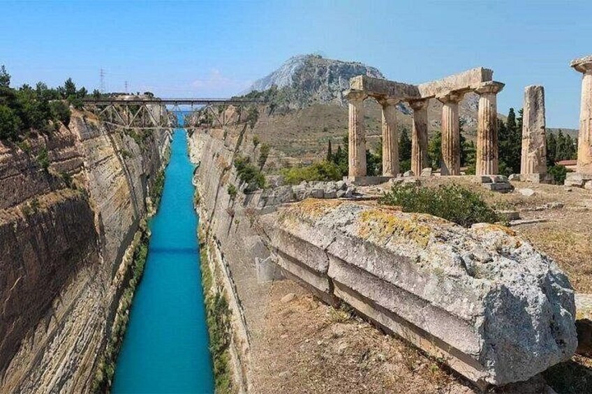 Nafplio Half Day Shared Tour to Ancient Corinth Corinth Canal 1