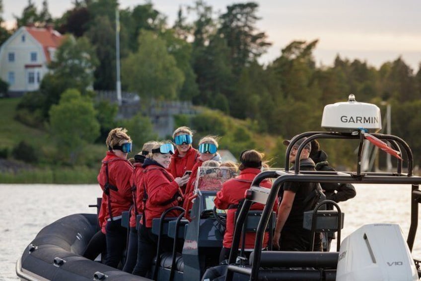 RIB Speed Boat Tour and Archipelago Island Visit (4,5h) 4